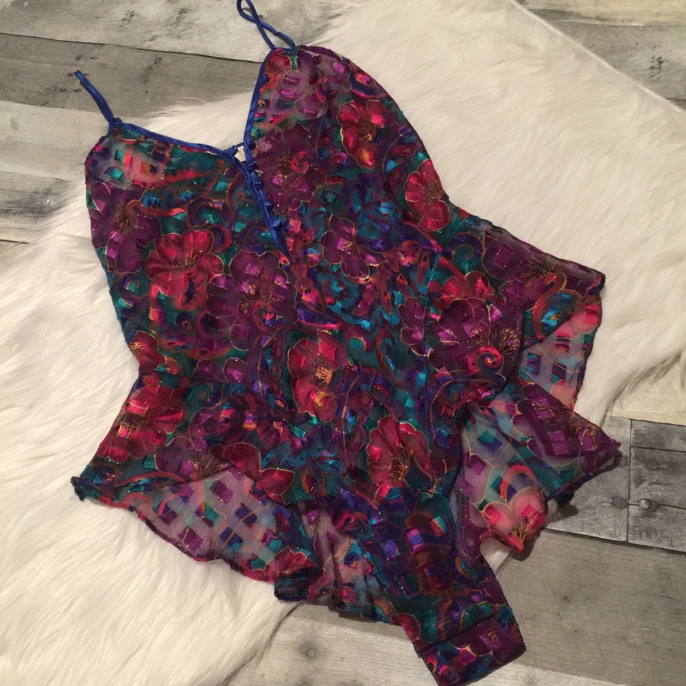 Victoria’s Secret Lingerie One Piece medium vintage